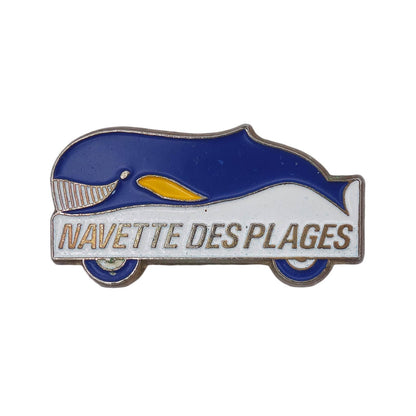 NAVETTE DES PLAGES 送迎バス ピンズ クジラ
