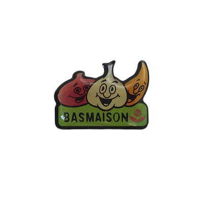BASMAISON ピンズ 玉ねぎ ビーツ にんじん 留め具付き