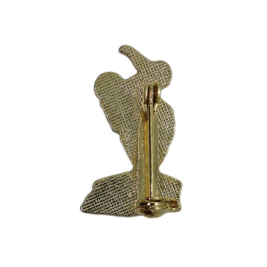 MONROE ボウリングをする鳥 ピンバッチ ブローチ ルイジアナ州モンロー