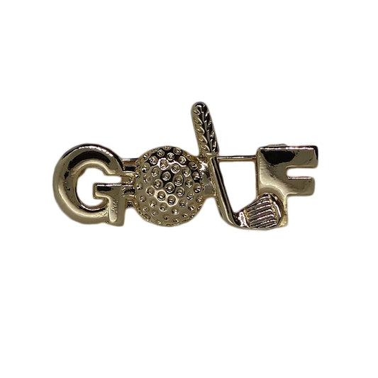 GOLF ゴルフ ブローチ ボール クラブ