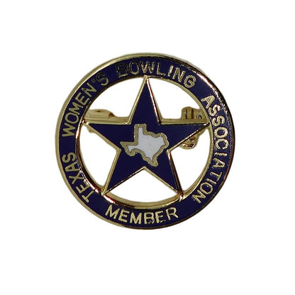 TEXAS WBA ボウリング ピンバッジ ブローチ テキサス州