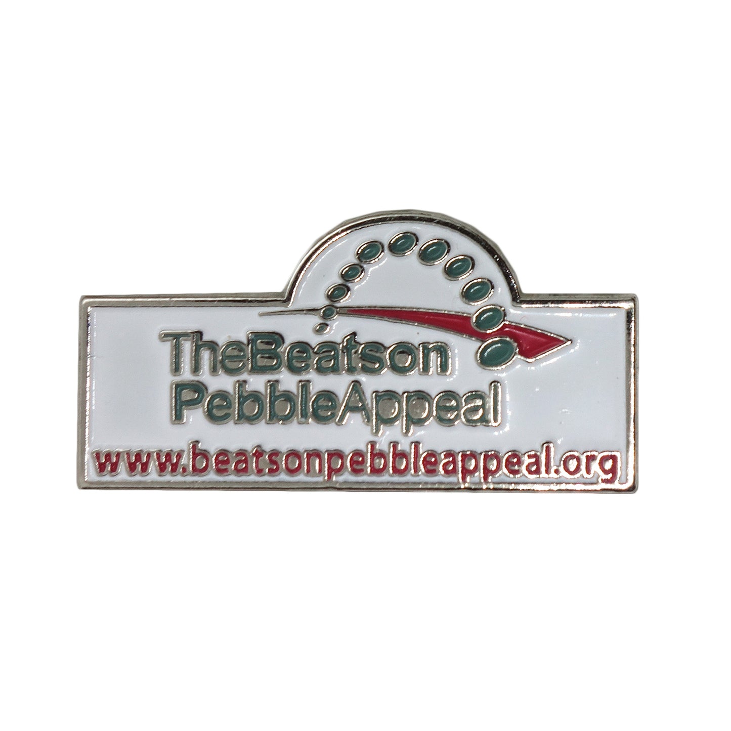 The Beatson Pebble Appeal ピンズ 留め具付き