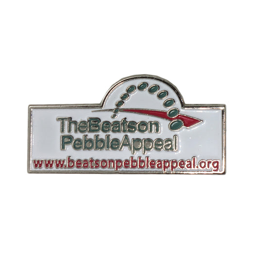The Beatson Pebble Appeal ピンズ 留め具付き
