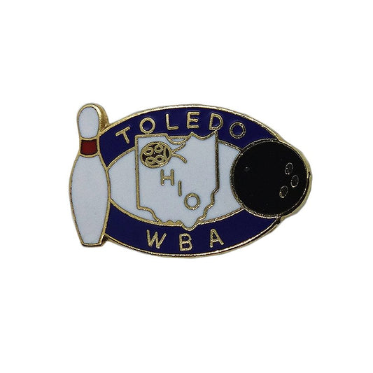 ピンズ TOLEDO WBA ボウリング オハイオ州トレド ピンバッチ