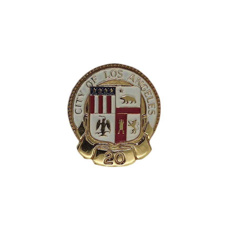 CITY OF LOS ANGELES ピンズ ロサンゼルス 留め具付き