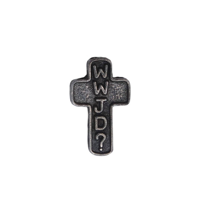 WWJD? 十字架 ピンズ クロス