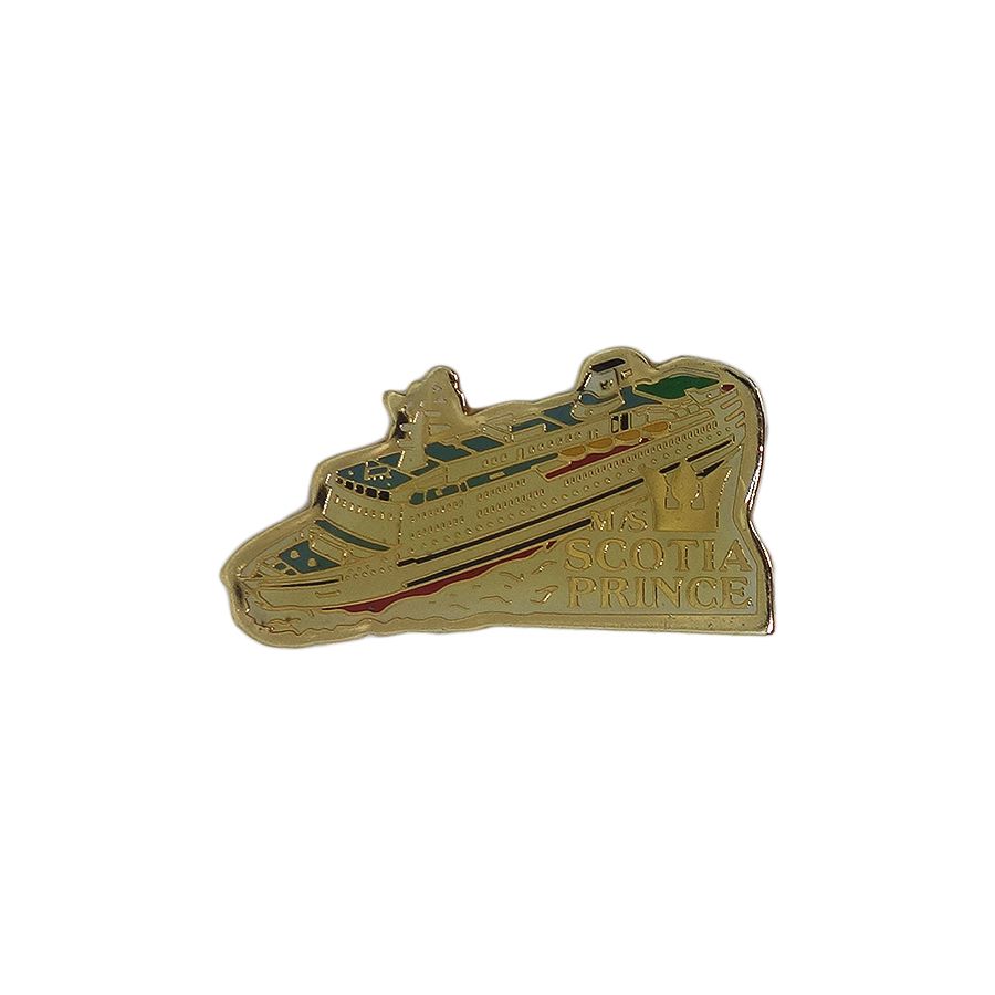 M/S SCOTIA PRINCE ピンズ クルーズ船 留め具付き