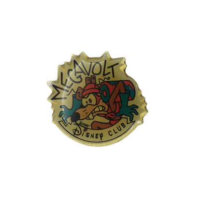 Disney CLUB メガボルト ピンズ MEGAVOLT ディズニー キャラ 留め具付き
