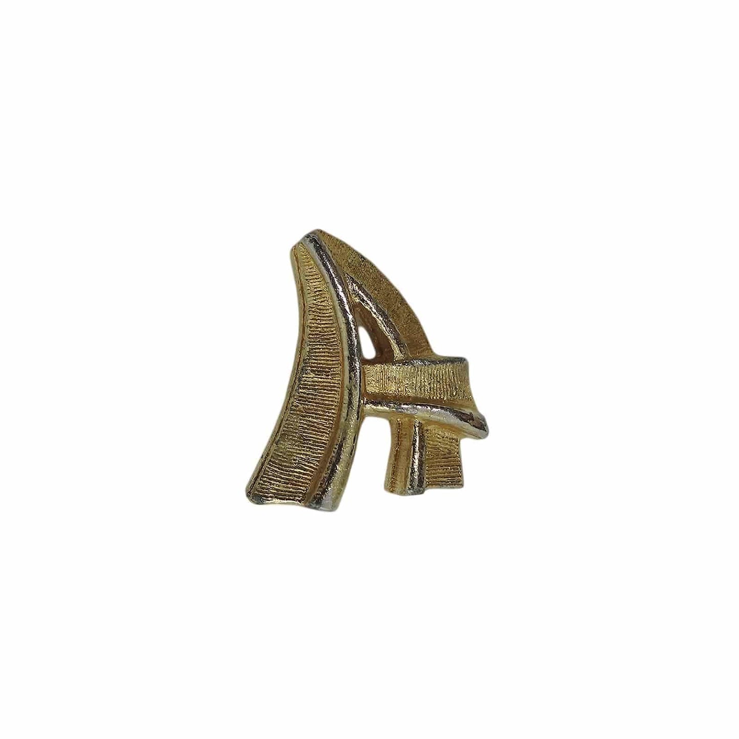 アルファベット イニシャル A ピンズ 留め具付き