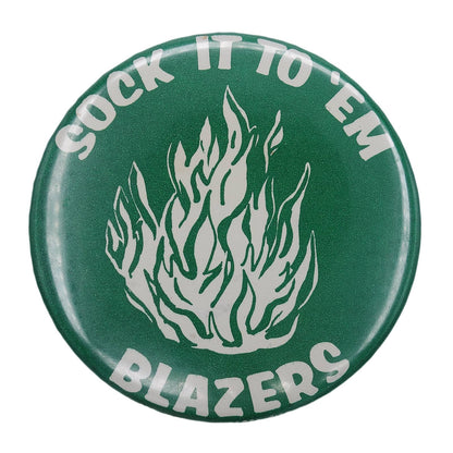 SOCK IT TO 'EM BLAZERS 缶バッジ バッチ