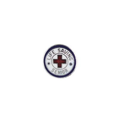 LIFE SAVING SENIOR 赤十字 ピンバッジ ブローチ