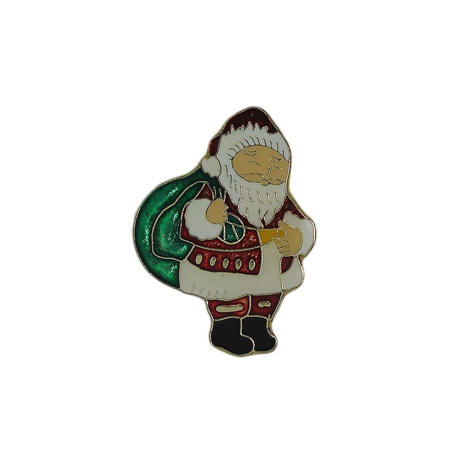 サンタクロース ピンズ クリスマス 留め具付き