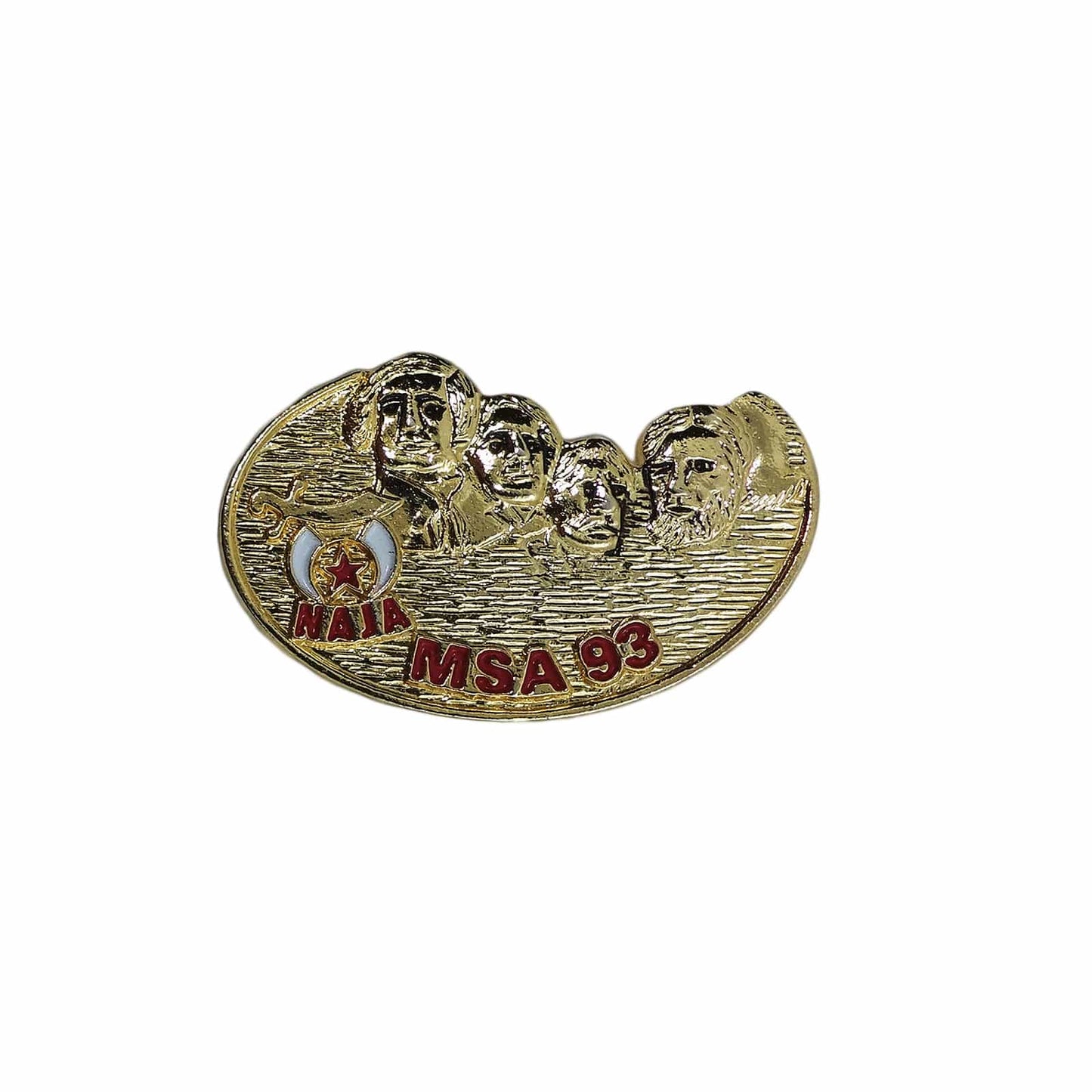 Naja Shriners ピンズ MSA 93 シュライナー 留め具付き