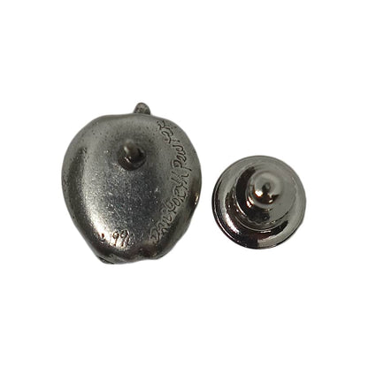 林檎 ピンズ りんご Danforth Pewter 留め具付き