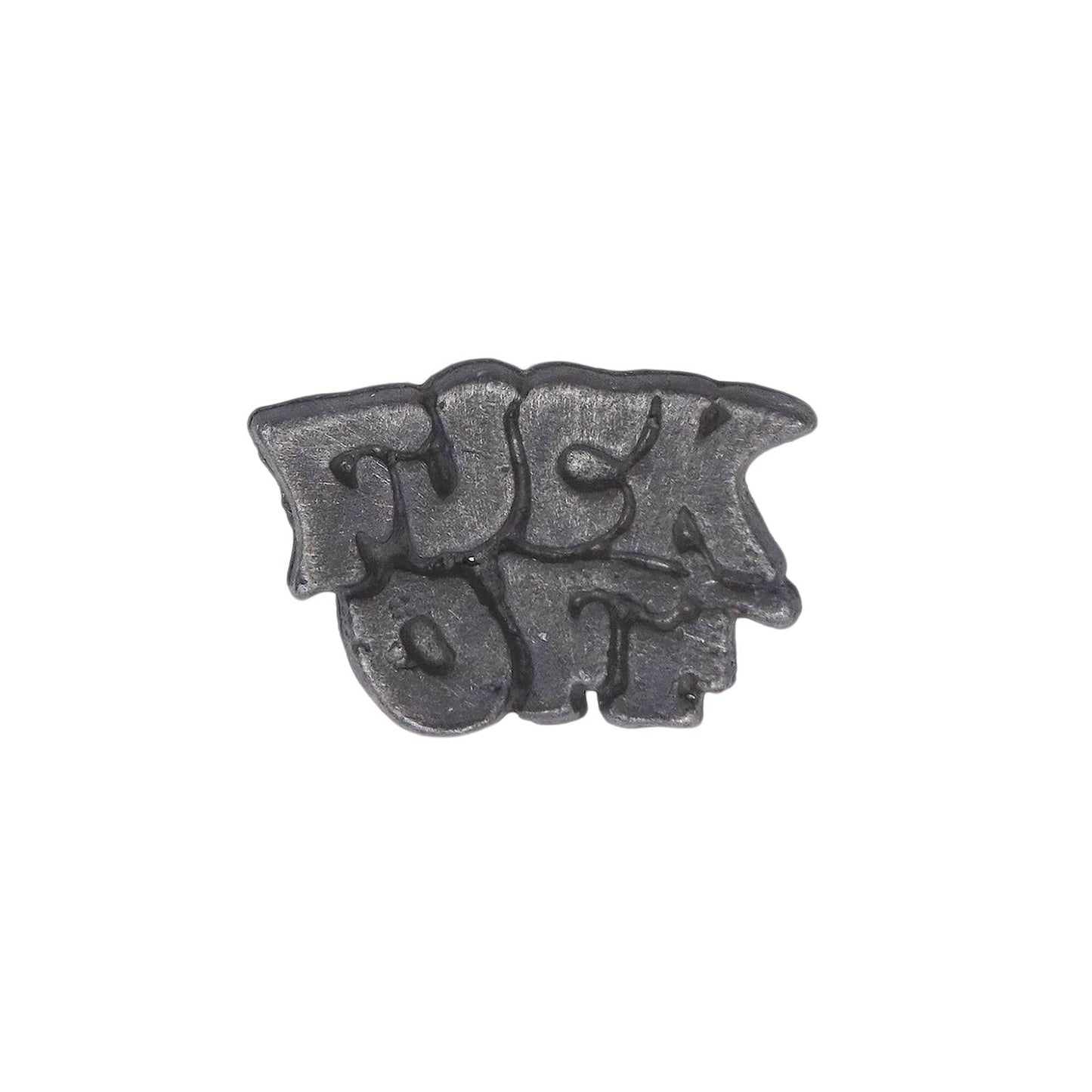 FUCK OFF ピューター ピンズ 文字 英語