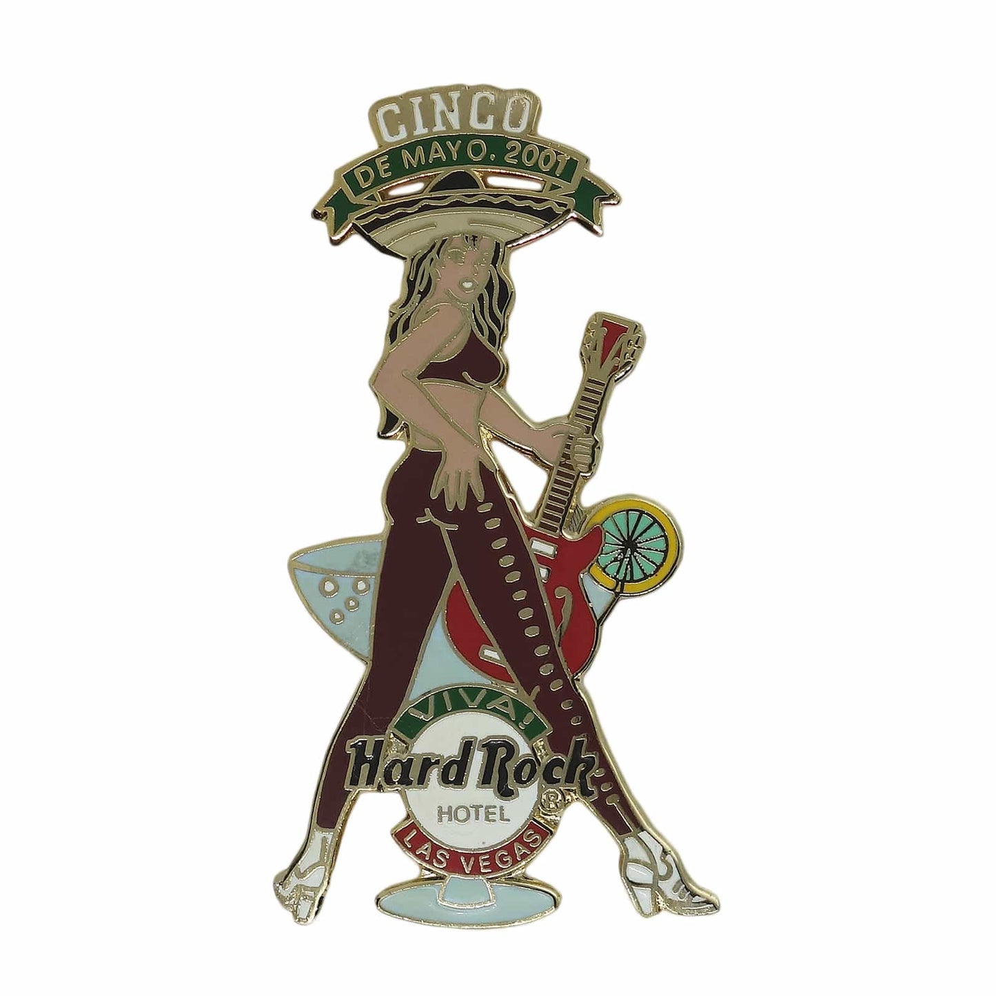 Hard Rock HOTEL カクテル 女性 ピンズ ハードロックカフェ LAS VEGAS
