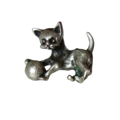 ピンズ 子猫  留め具付き ピンバッジ