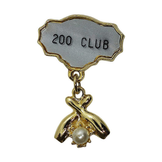 200 CLUB ボウリング ピンバッジ ブローチ
