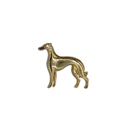 犬 ピンズ 金色 動物