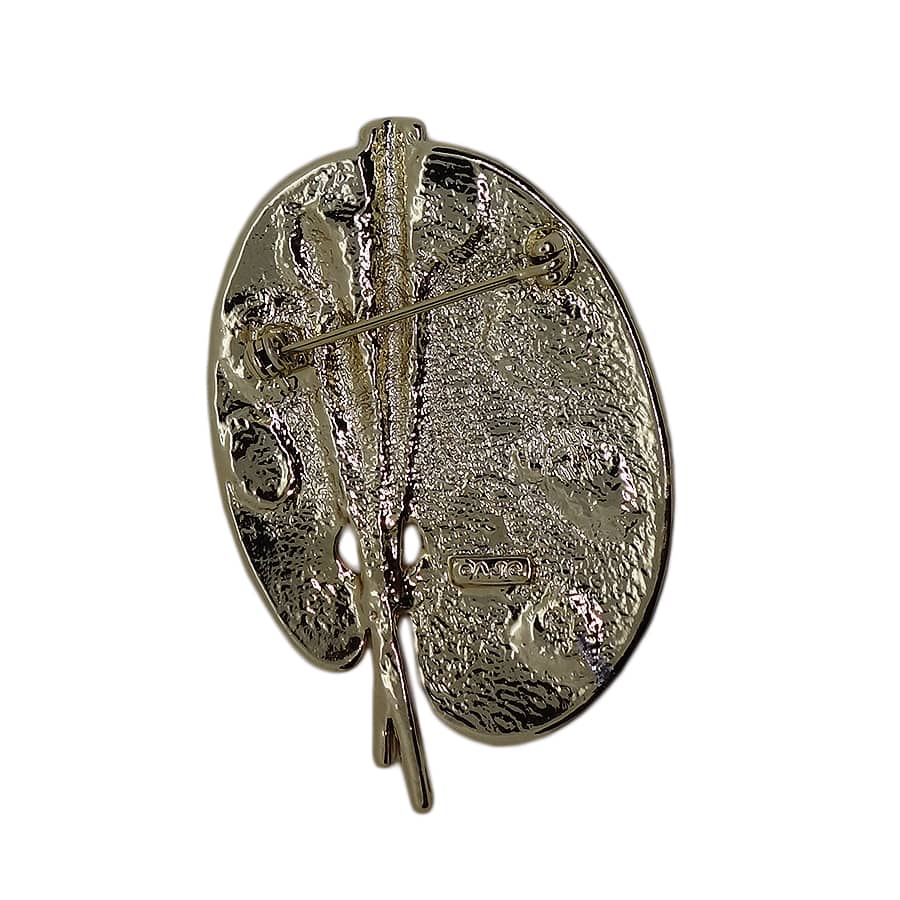 AJC パレット ブローチ 画材 American Jewelry Company
