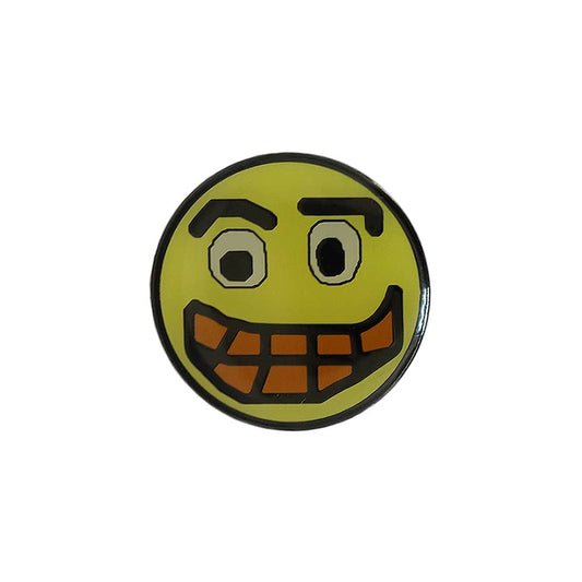 絵文字 ピンズ 笑い 留め具付き