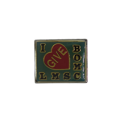 I GIVE LMSC ピンズ 留め具付き