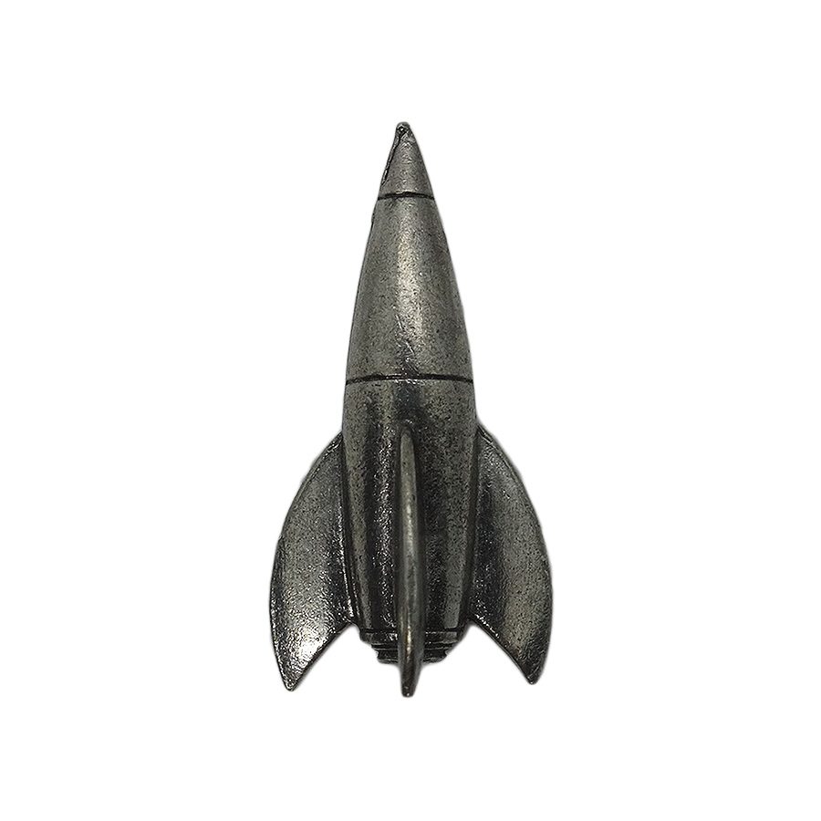 ロケット ピンズ 留め具付き ヴィンテージ ラペルピン