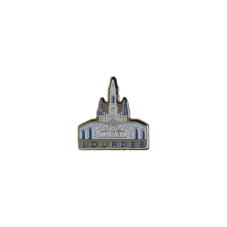 LOURDES ピンズ ロザリー教会 留め具付き