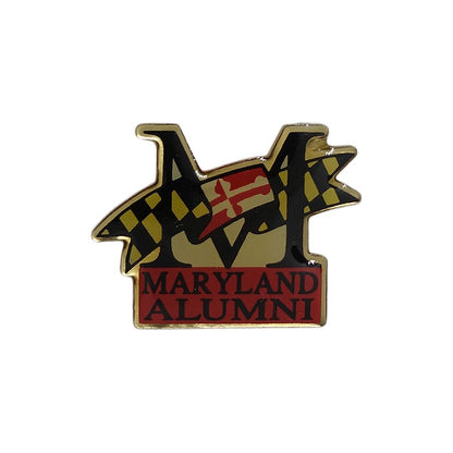 MARYLAND ALUMNI ピンズ 留め具付き