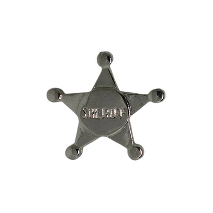 SHERIFF ピンズ 保安官 留め具付き