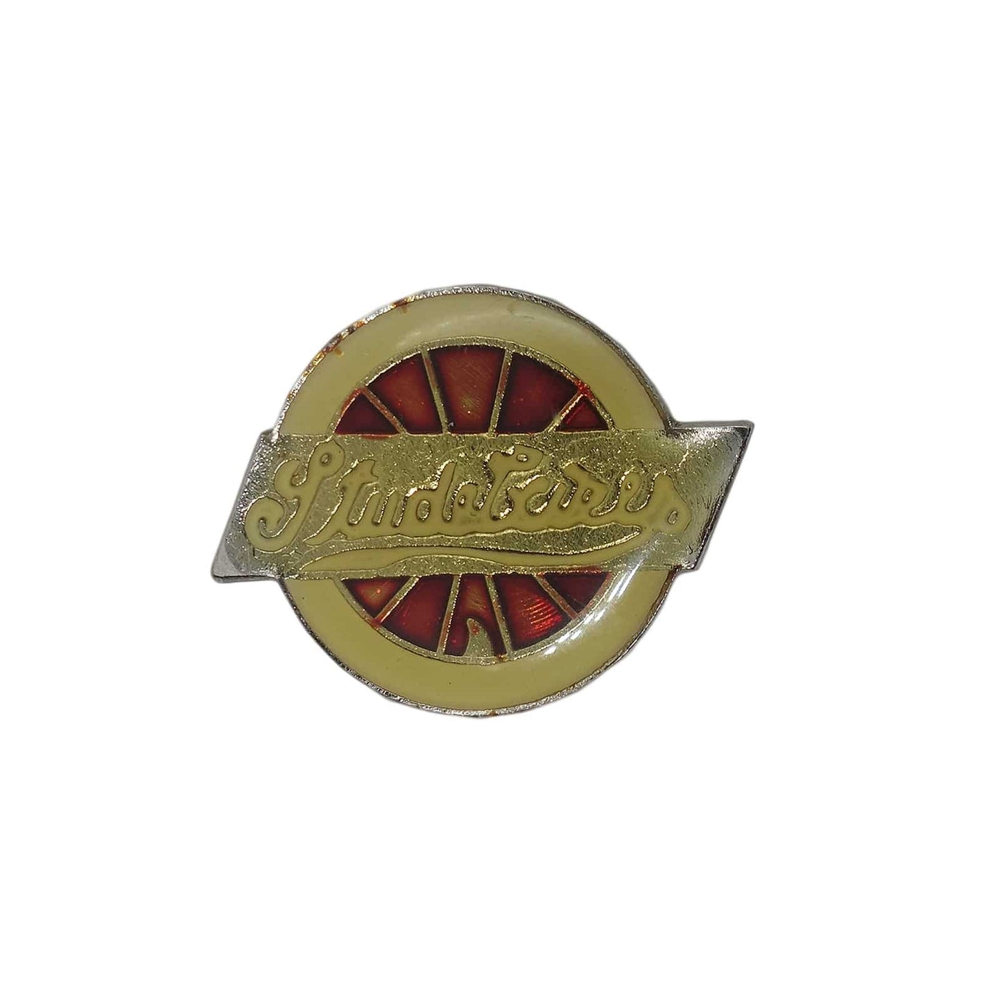 自動車メーカー　Studebaker ピンズ 留め具付き
