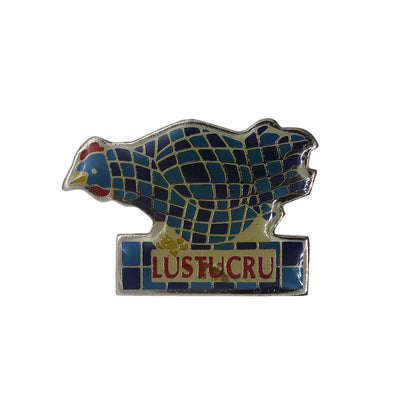 LUSTUCRU 鶏 ピンズ 留め具付き