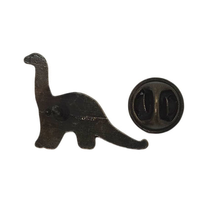 恐竜 ブロントサウルス ピンズ 留め具付き
