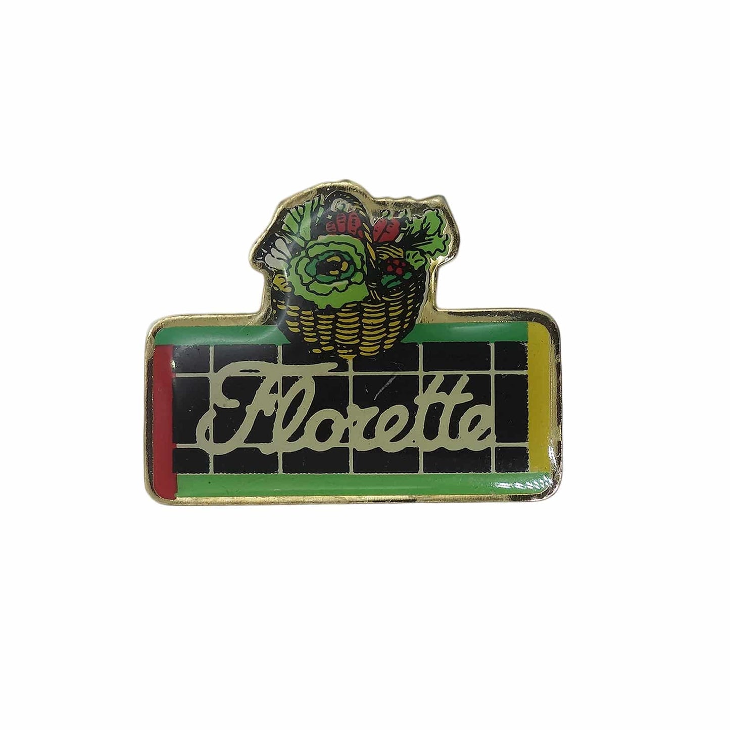 Florette カット野菜 ピンズ 留め具付き
