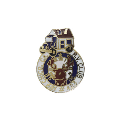 エルクス慈悲保護団体 Chico Elks Lodge #423 ピンズ 留め具付き