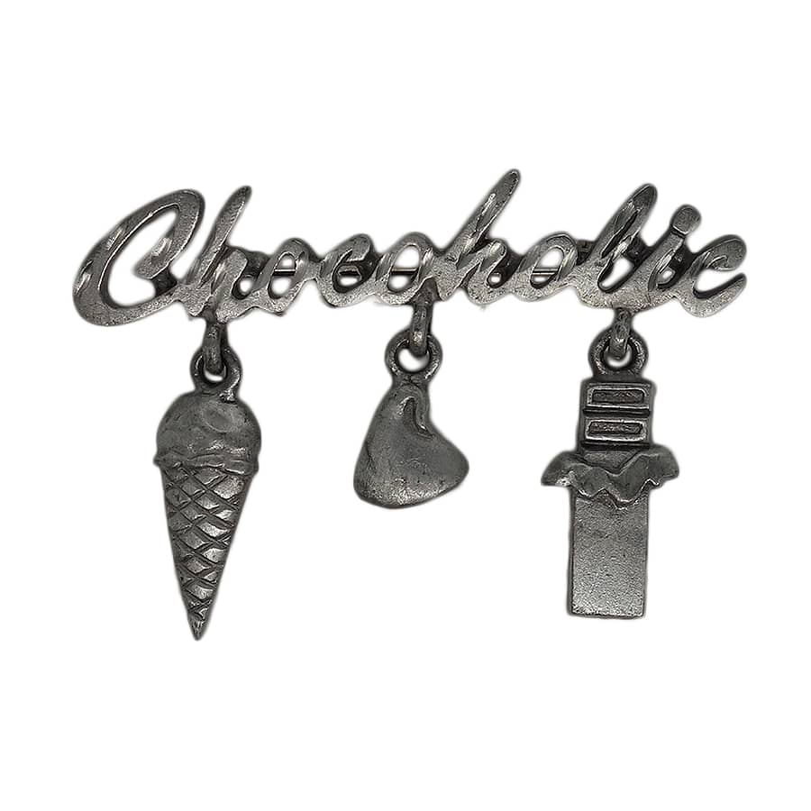 Chocoholic アイス チョコ ブローチ Spoontiques