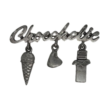 Chocoholic アイス チョコ ブローチ Spoontiques