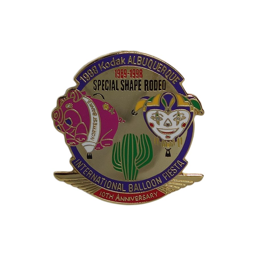 INTERNATIONAL BALLOON FIESTA ピンズ Kodak 気球 留め具付き