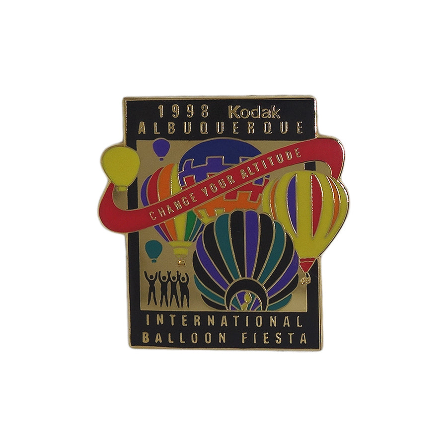 INTERNATIONAL BALLOON FIESTA ピンズ Kodak 気球 留め具付き