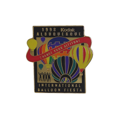 INTERNATIONAL BALLOON FIESTA ピンズ Kodak 気球 留め具付き