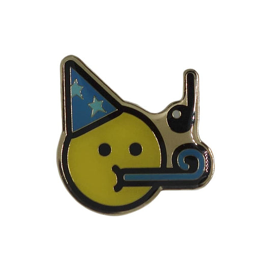 絵文字 ピンズ ピロピロ 留め具付き