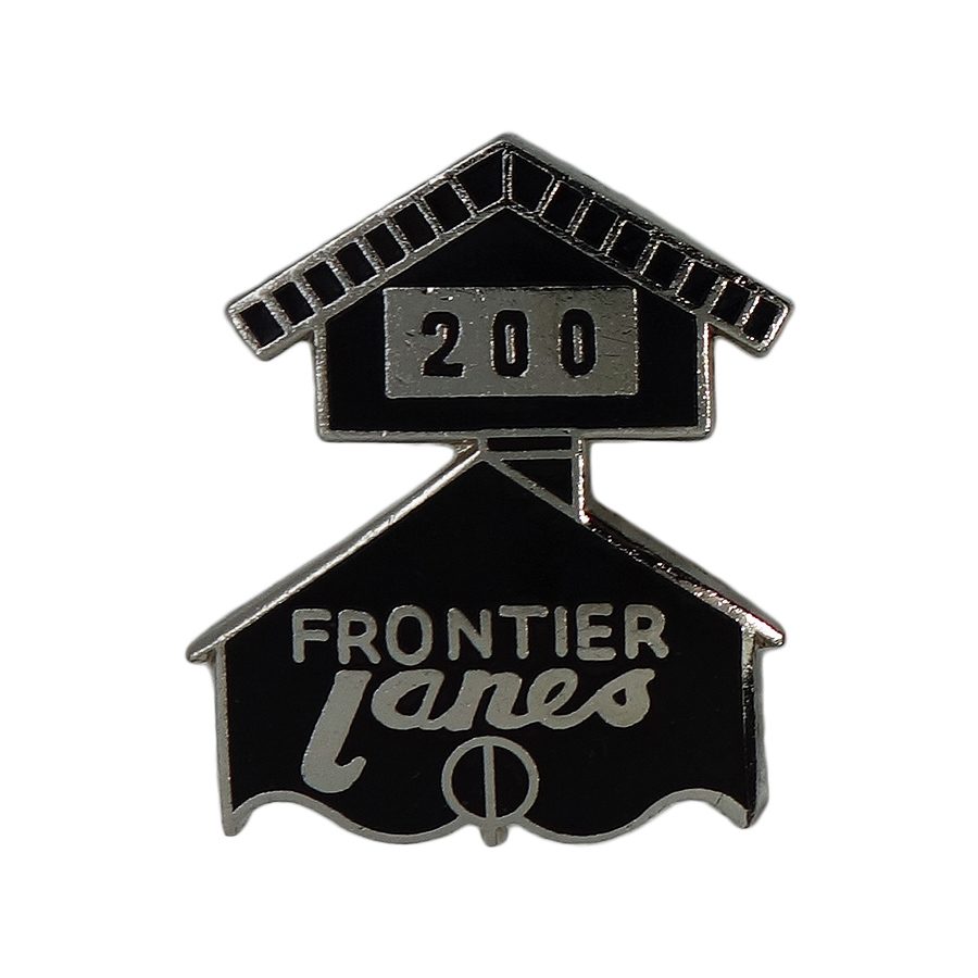 FRONTIER Lanes ボウリング ピンバッジ ブローチ
