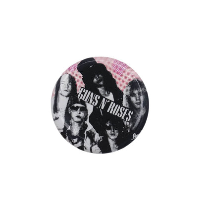 GUNS N' ROSES ガンズ・アンド・ローゼズ 缶バッジ バッチ ロックバンド