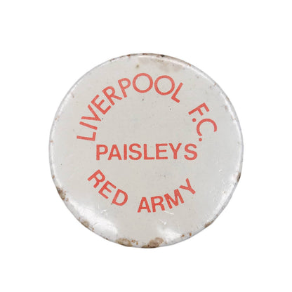 LIVERPOOL F.C. リヴァプール 缶バッジ PAISLEYS RED ARMY サッカー