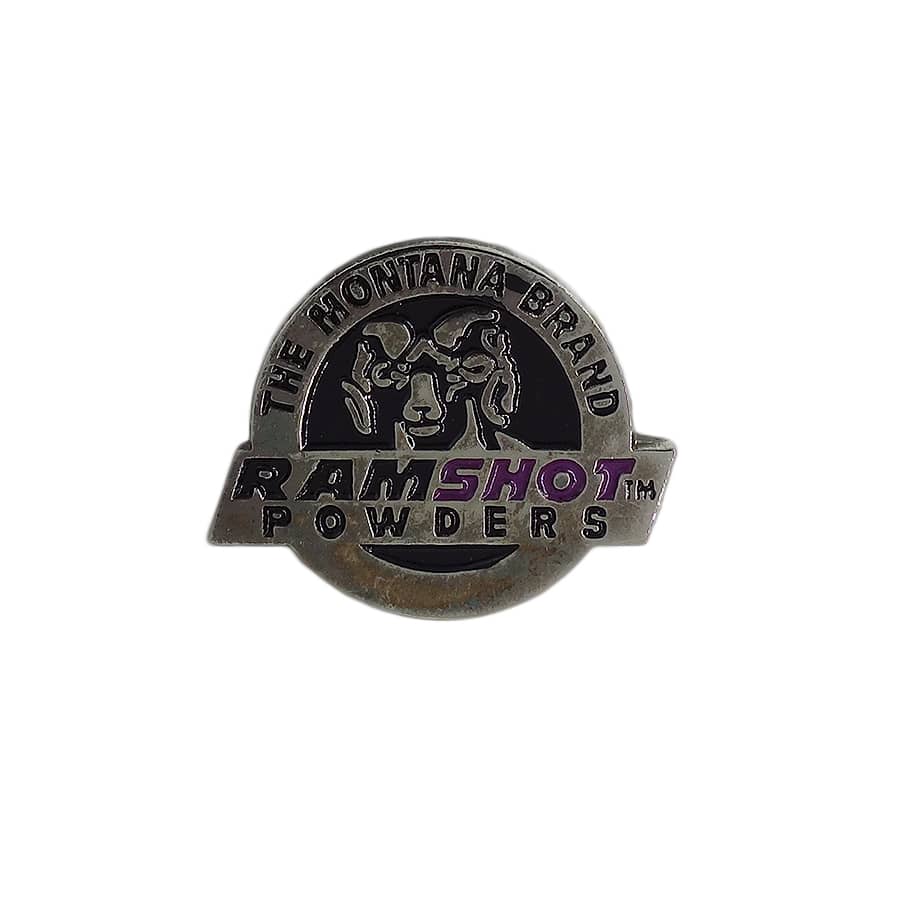 RAMSHOT POWDERS  ピンズ 火薬ライフルパウダー 留め具付き