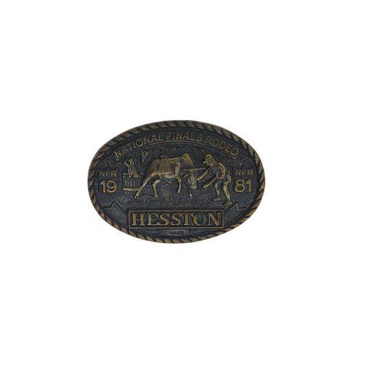 HESSTON NATIONAL FINALS RODEO 1981 ピンズ ロデオ