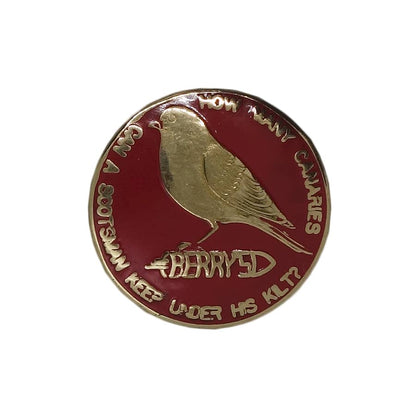 Berry's Bullets 弾丸 ピンズ 留め具付き 鳥
