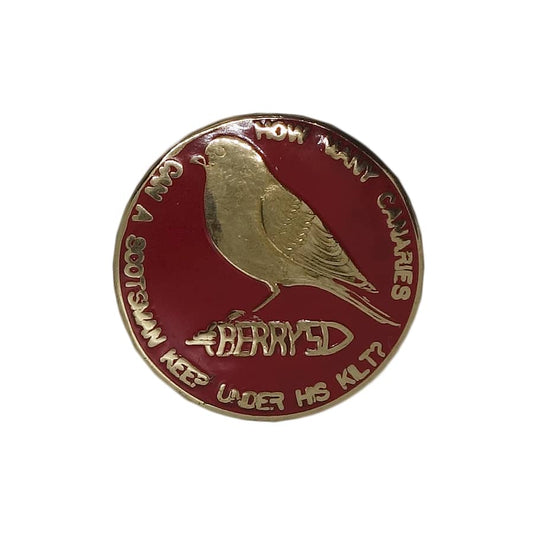Berry's Bullets 弾丸 ピンズ 留め具付き 鳥