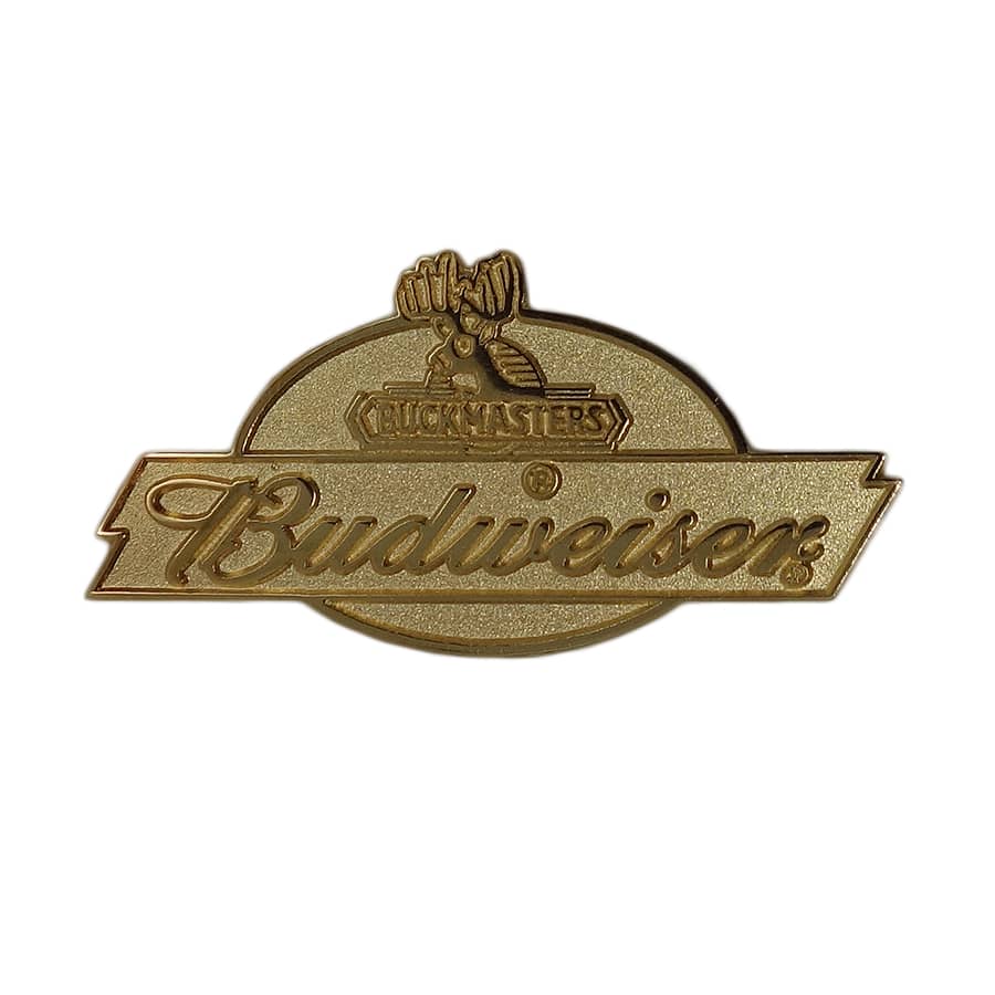 BUCKMASTERS × Budweiser ピンズ 留め具付き