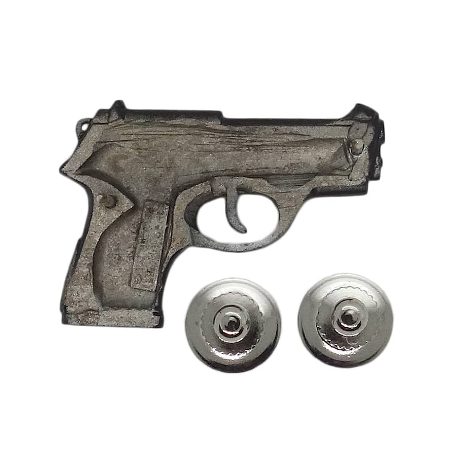 Berettaベレッタ 9000S 拳銃 ピンズ ピューター EMPIRE PEWTER 留め具付き